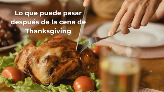Lo que puede pasar después de la cena de Thanksgiving: Digestión, inflamación e inmunidad