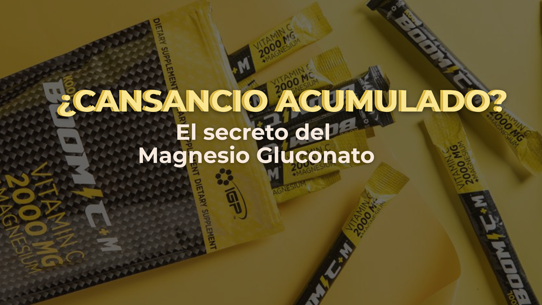 ¿Cansancio acumulado? El secreto del Magnesio Gluconato 🧠💤