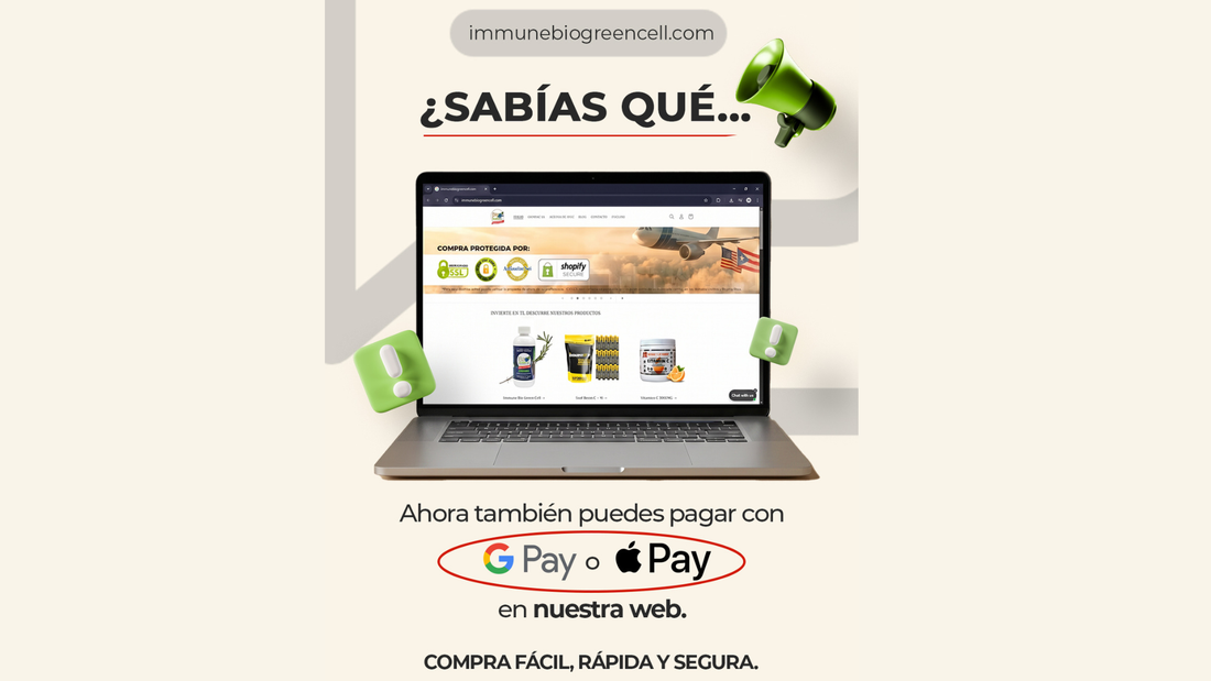¡Ahora tu compra es más fácil, rápida y segura con Google Pay y Apple Pay!